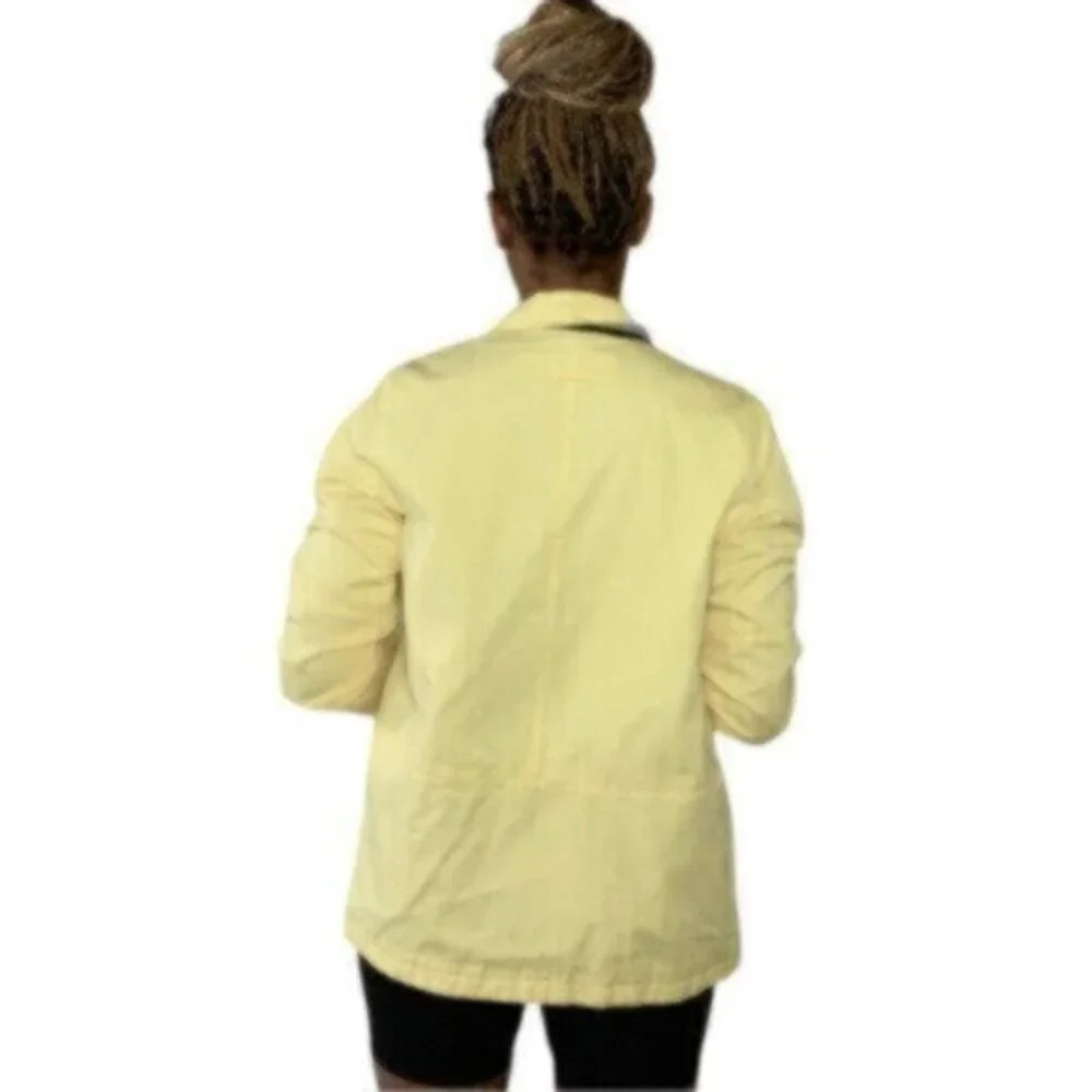 Talbots Yellow Vintage All Weather Parka Rain Coat